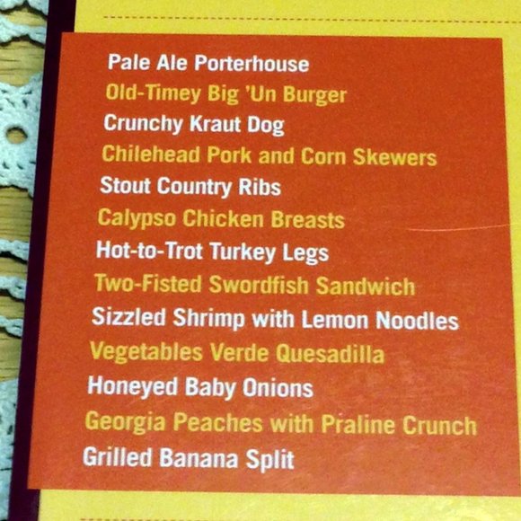 Outdoor Cooking Recipes,  Born to Grill Cookbook - Picture 3 of 10